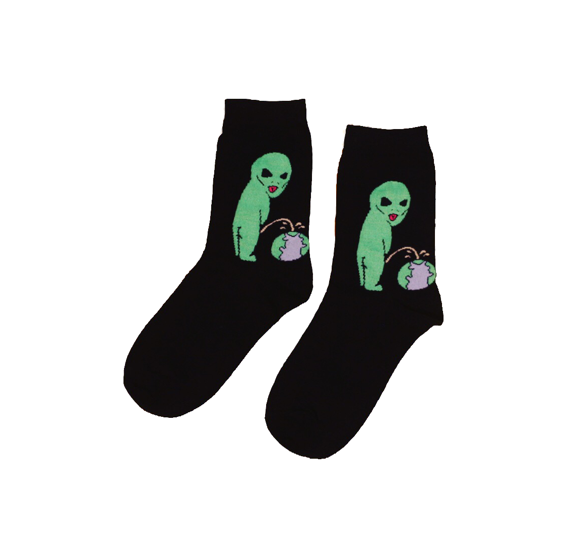 Experience ultimate comfort with our soft, stretchy, and breathable Alien Socks. Perfectly paired with sneakers or boots, available in a variety of colors.