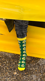 Areej Pineapple Socks - Fun & Comfortable Pineapple Design | SocksUp – half-crew socks | Socks Up