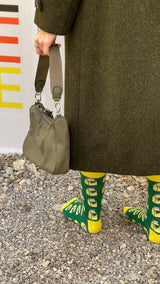 Areej Pineapple Socks - Fun & Comfortable Pineapple Design | SocksUp – half-crew socks | Socks Up