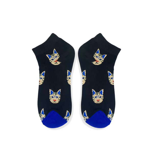 Cats funny ankle socks by Socks Up UAE