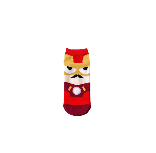 Iron Man Superhero ankle socks by Socks Up UAE
