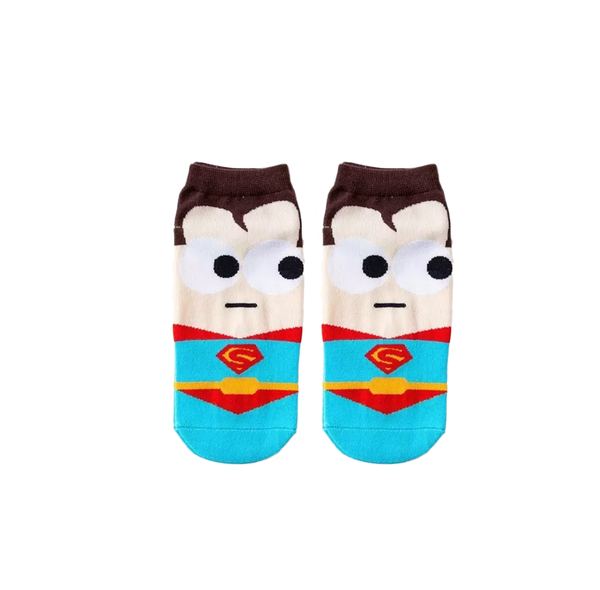 Superman Superhero ankle socks by Socks Up UAE