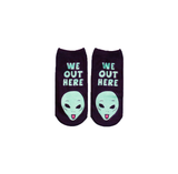 We Out Here – Ankle Socks | Socks Up